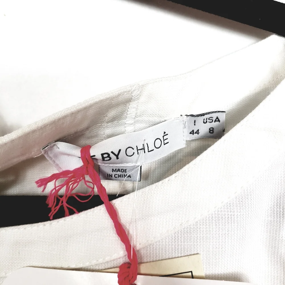 🆕️ See by Chloe white linen cotton dress - Picture 5 of 10